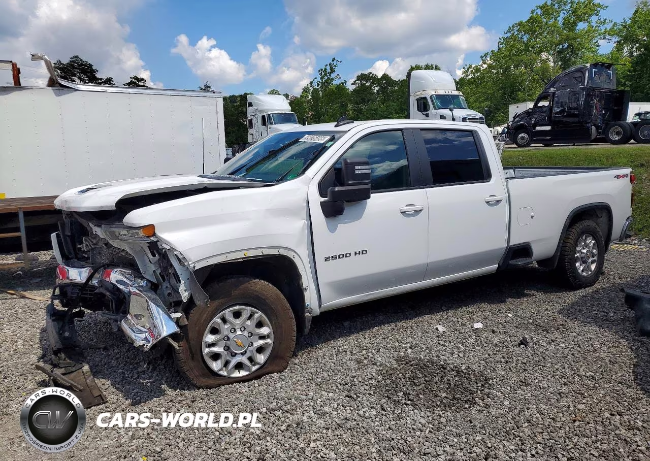2022 Chevrolet Silverado K2500 Heavy Duty Lt VIN:1GC1YNEY8NF341739 - 1