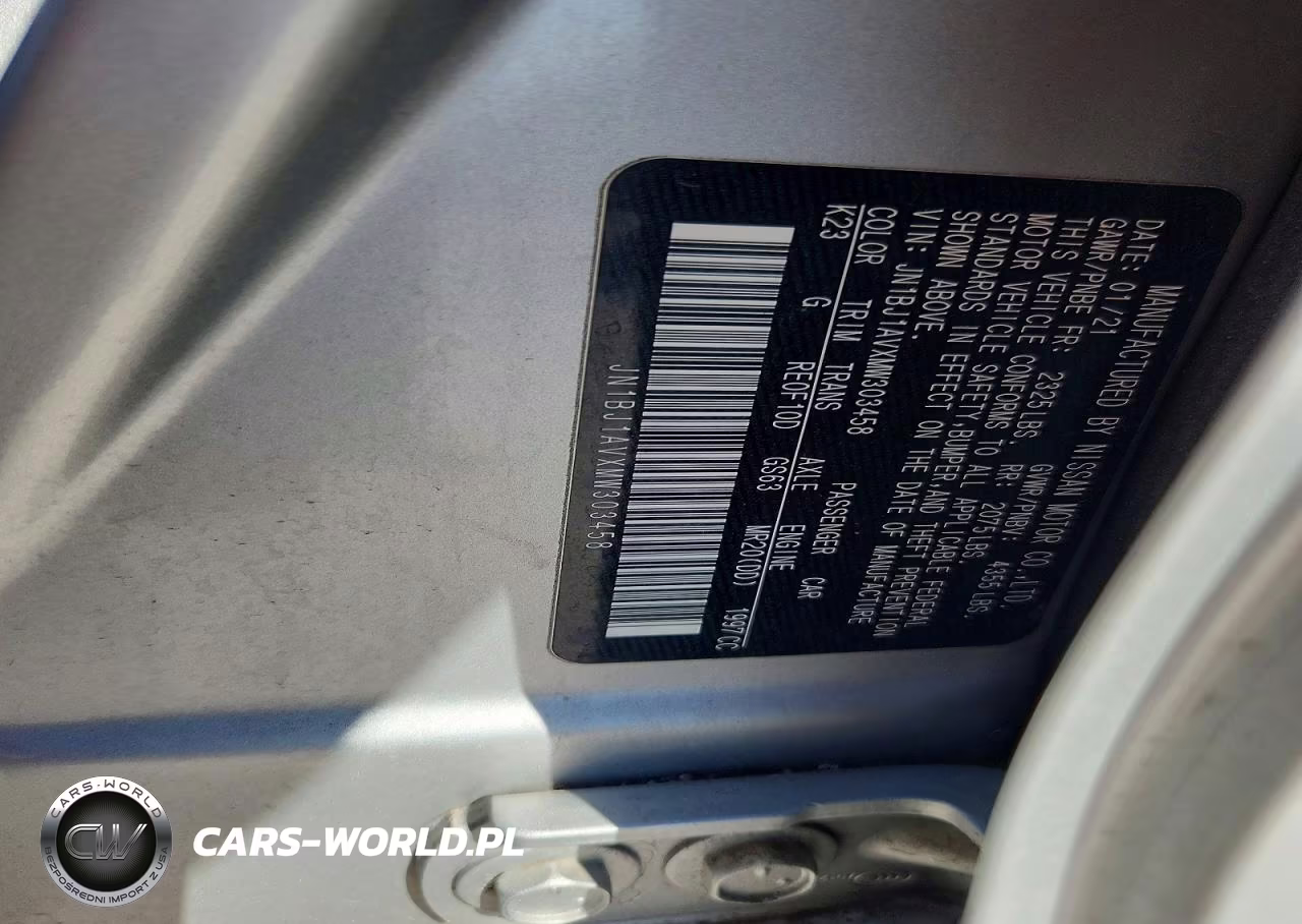 2021 Nissan Rogue Sport S VIN:JN1BJ1AVXMW303458 - 12