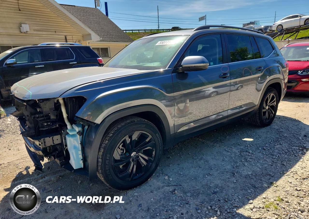 2023 Volkswagen Atlas Se VIN:1V2JR2CA4PC525161 - 1