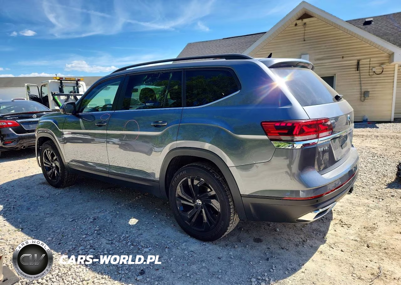 2023 Volkswagen Atlas Se VIN:1V2JR2CA4PC525161 - 2