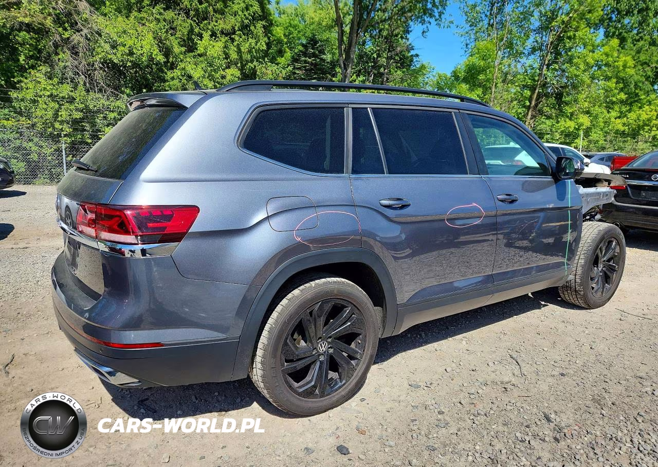 2023 Volkswagen Atlas Se VIN:1V2JR2CA4PC525161 - 3