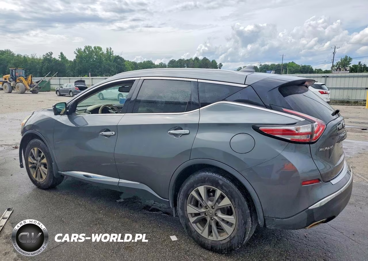 2017 Nissan Murano Sl VIN:5N1AZ2MG2HN122043 - 2