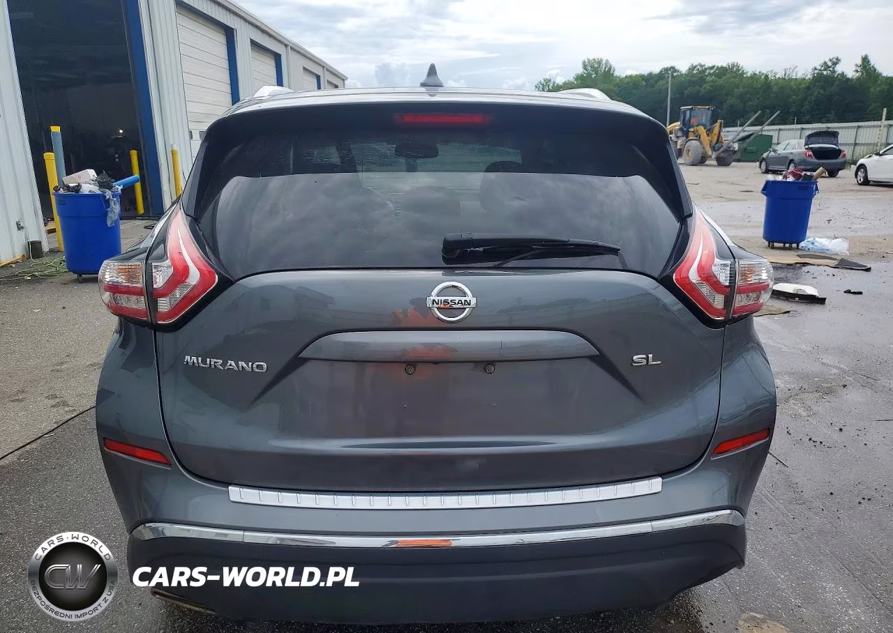 2017 Nissan Murano Sl VIN:5N1AZ2MG2HN122043 - 6