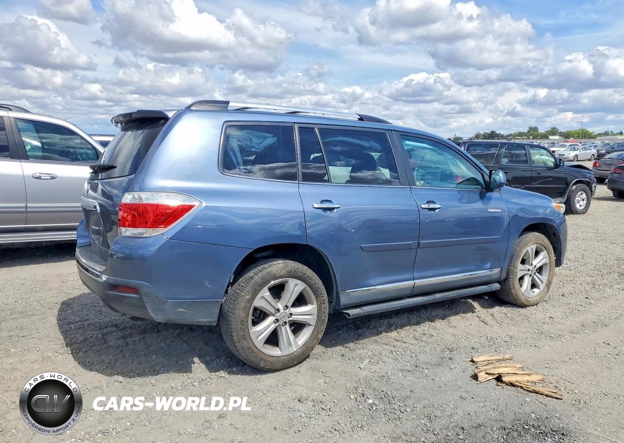 2013 Toyota Highlander Limited VIN:5TDYK3EH7DS140904 - 3