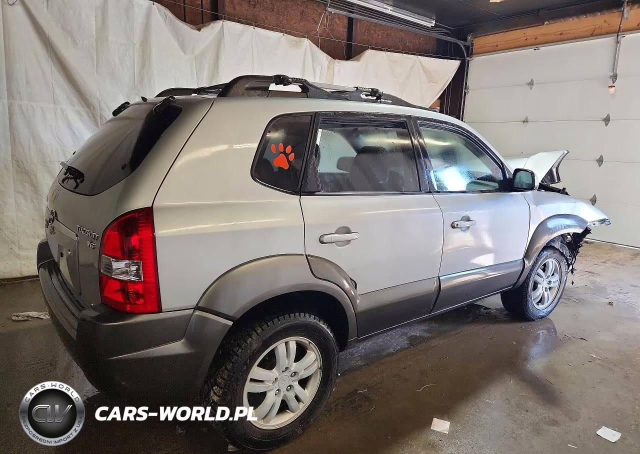2007 Hyundai Tucson Se VIN:KM8JN72D67U591271 - 3