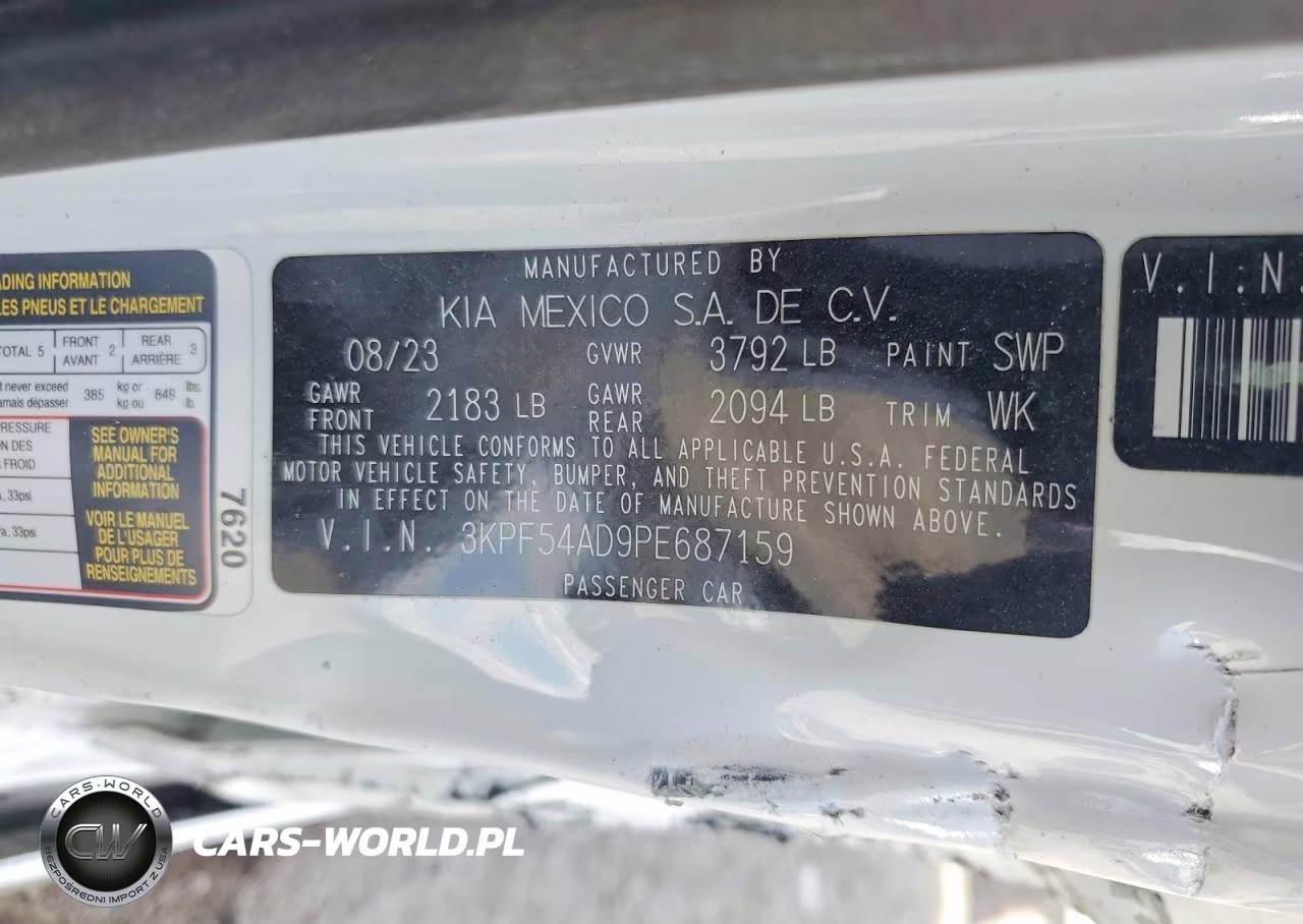 2023 Kia Forte Gt Line VIN:3KPF54AD9PE687159 - 13