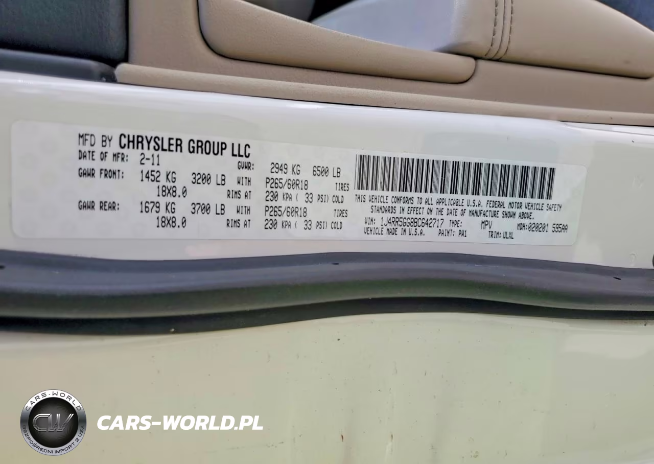 2011 Jeep Grand Cherokee Limited VIN:1J4RR5GG8BC642717 - 13