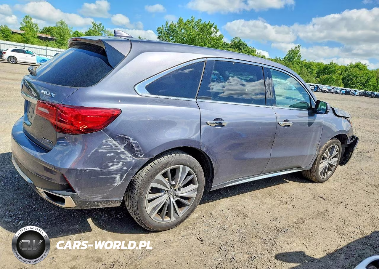 2017 Acura Mdx Technology VIN:5FRYD4H50HB013423 - 3