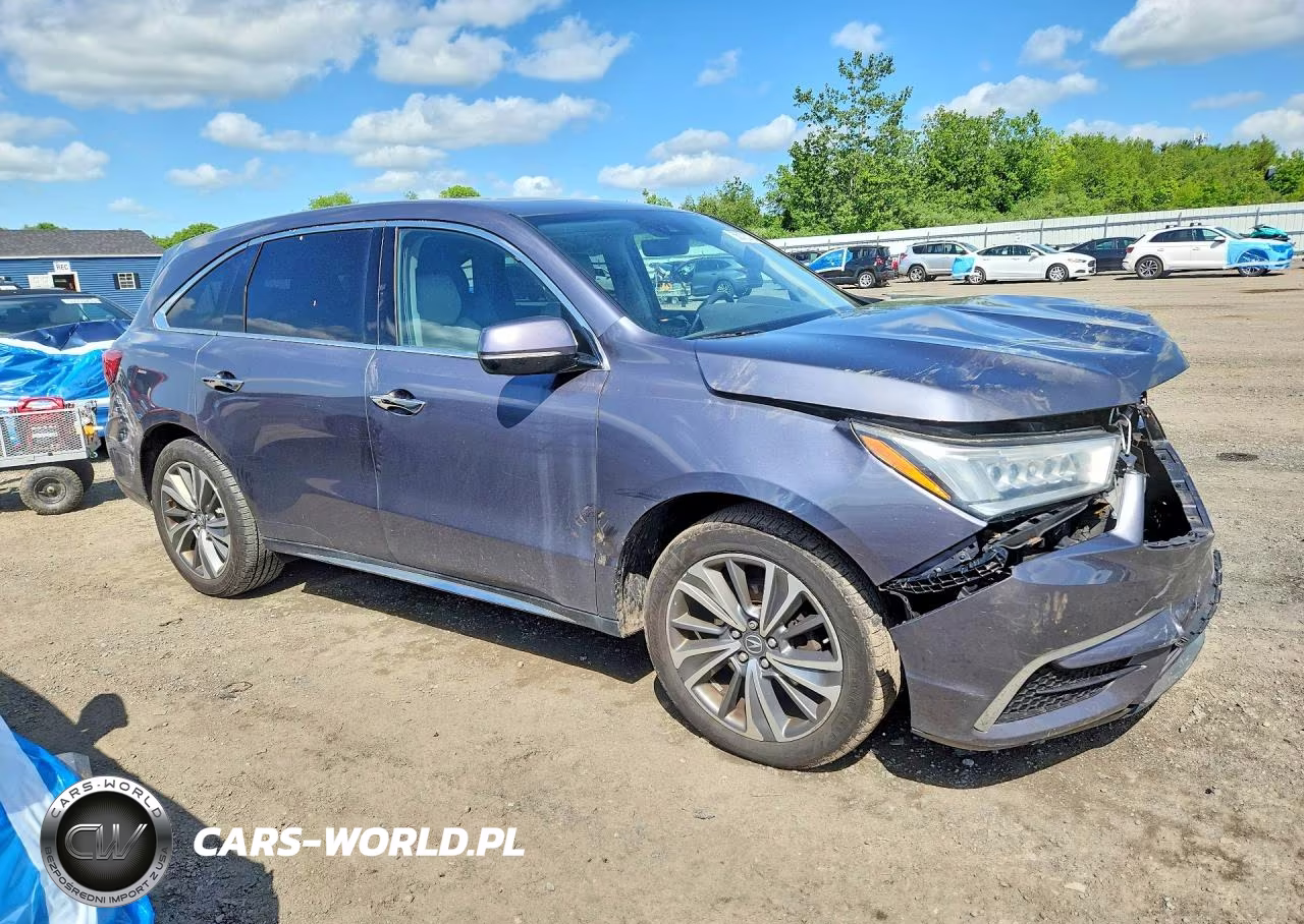 2017 Acura Mdx Technology VIN:5FRYD4H50HB013423 - 4