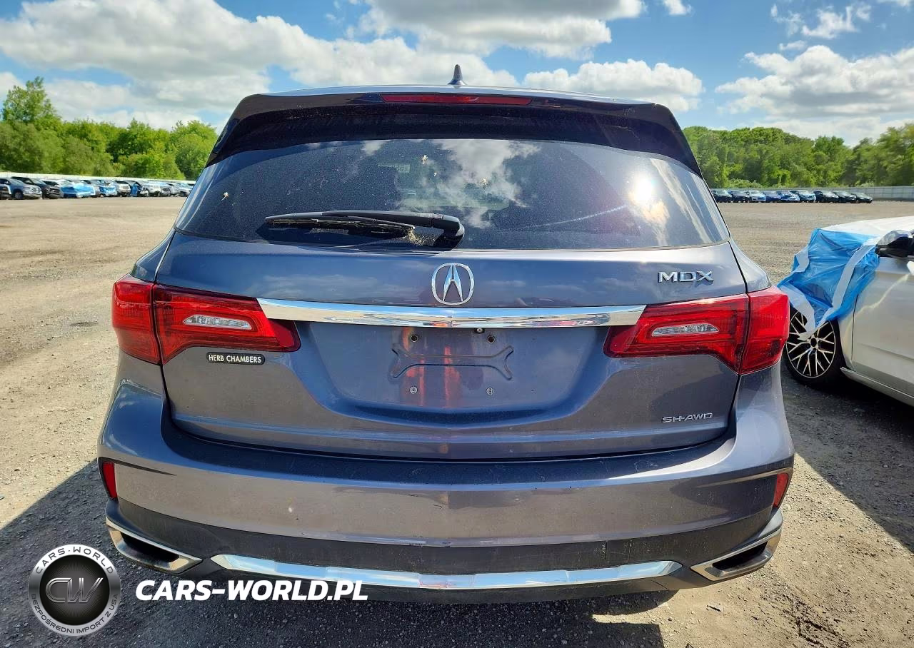2017 Acura Mdx Technology VIN:5FRYD4H50HB013423 - 6