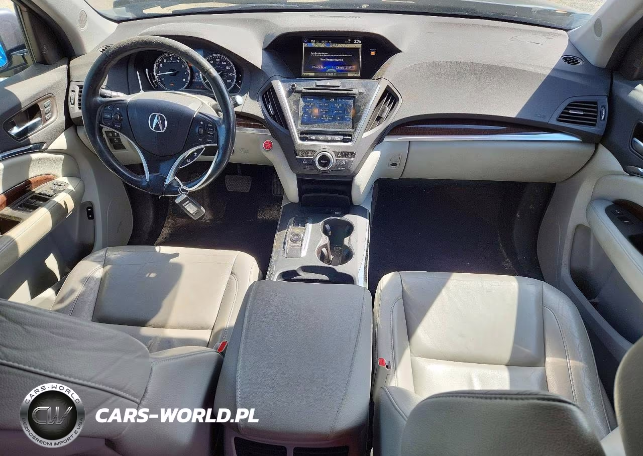 2017 Acura Mdx Technology VIN:5FRYD4H50HB013423 - 8