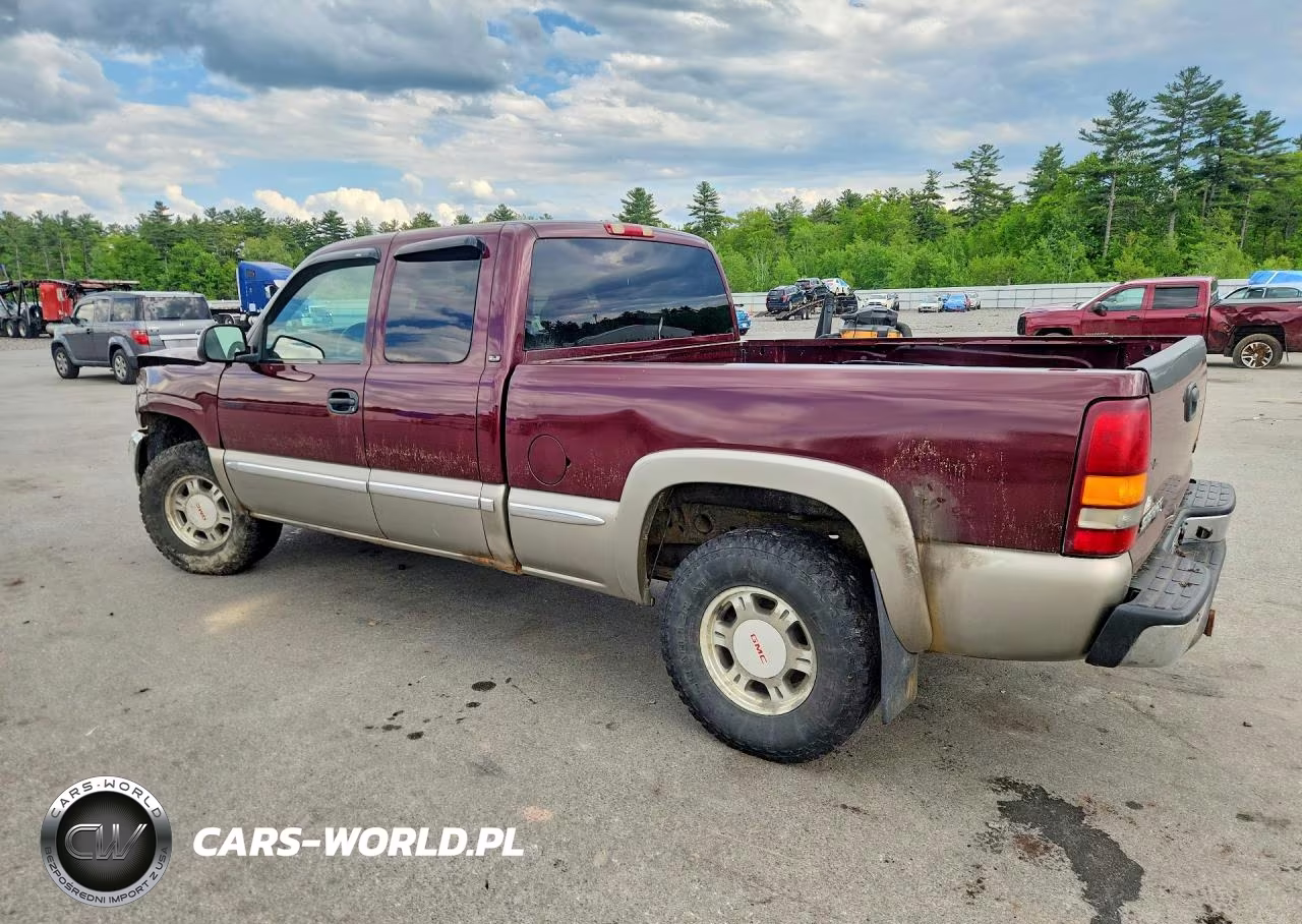 2002 GMC New Sierra K1500 VIN:2GTEK19T021332904 - 2