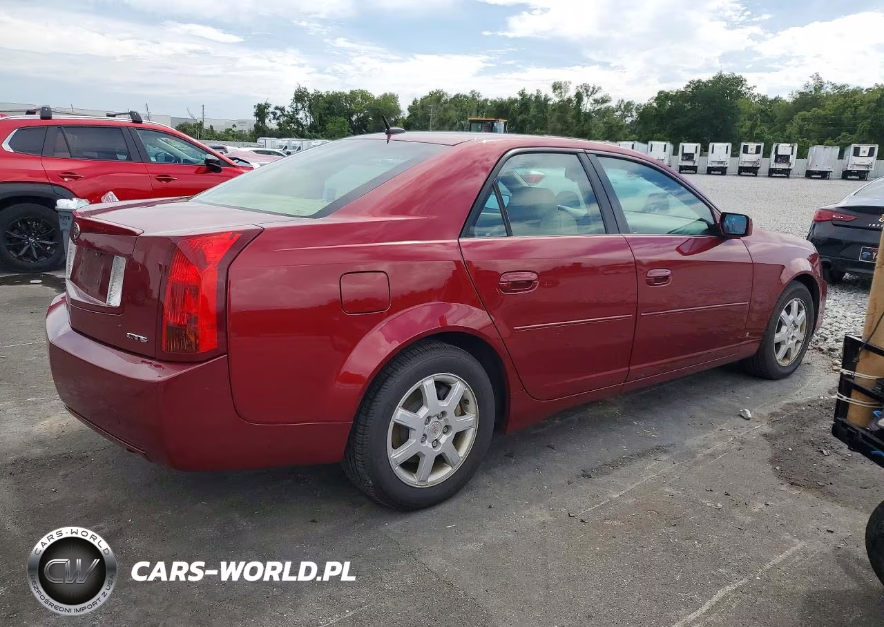 2007 Cadillac Cts Hi Feature V6 VIN:1G6DP577170126507 - 3