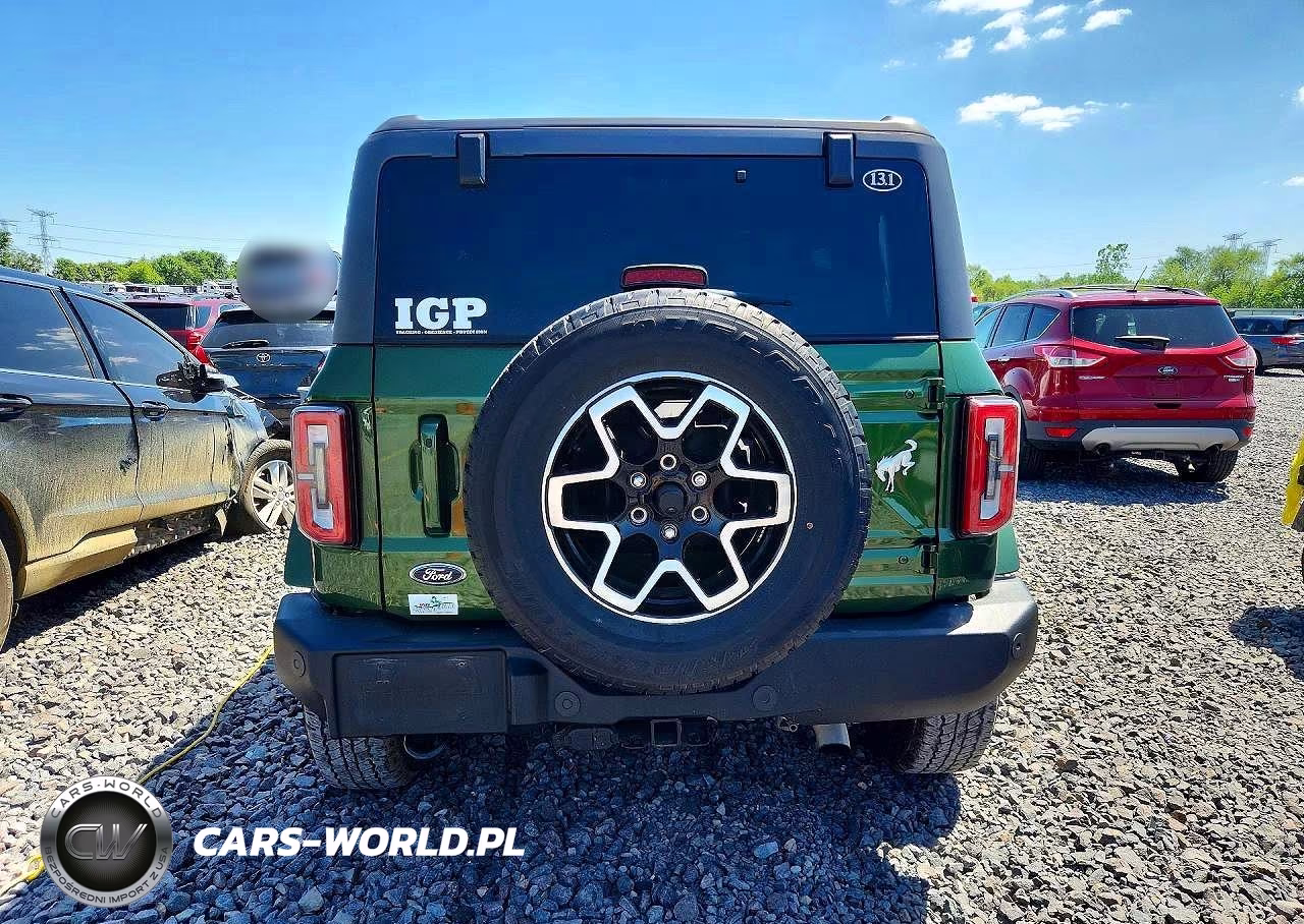 2025 Ford Bronco Outer Banks VIN:1FMEE8BP2SLA58382 - 6