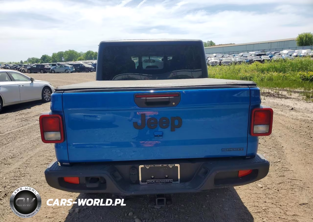 2021 Jeep Gladiator Sport VIN:1C6HJTAG6ML550277 - 6