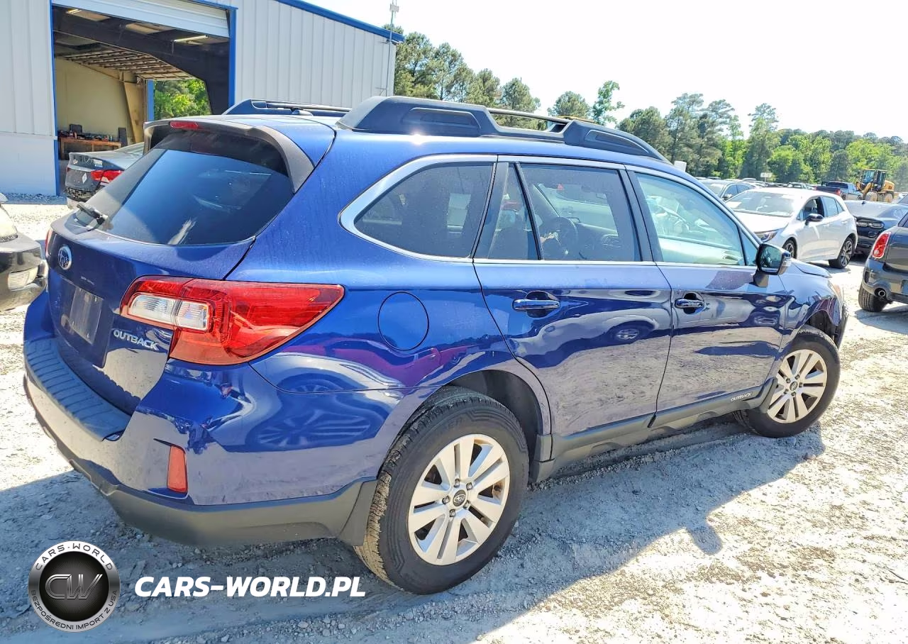2015 Subaru Outback 2.5I Premium VIN:4S4BSBFC2F3354380 - 3