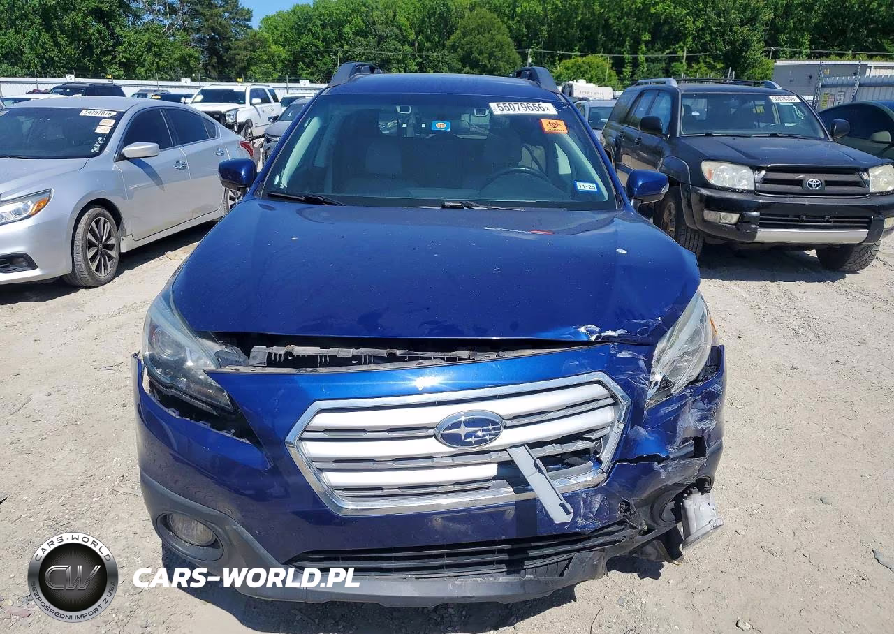 2015 Subaru Outback 2.5I Premium VIN:4S4BSBFC2F3354380 - 5