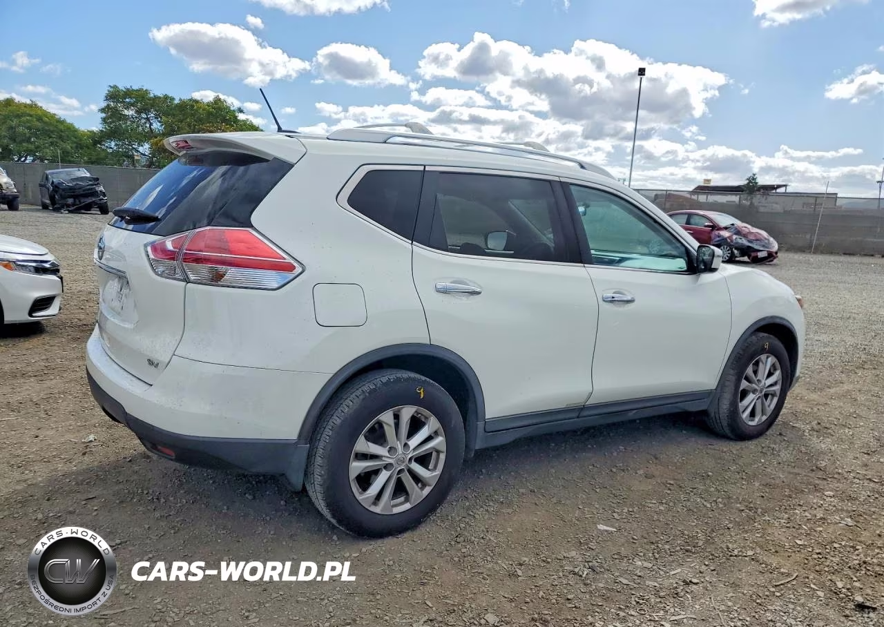 2016 Nissan Rogue Sv VIN:KNMAT2MT0GP617735 - 3