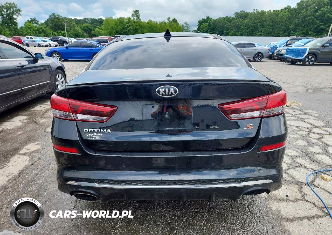 2019 Kia Optima S VIN:5XXGT4L39KG367144 - 6