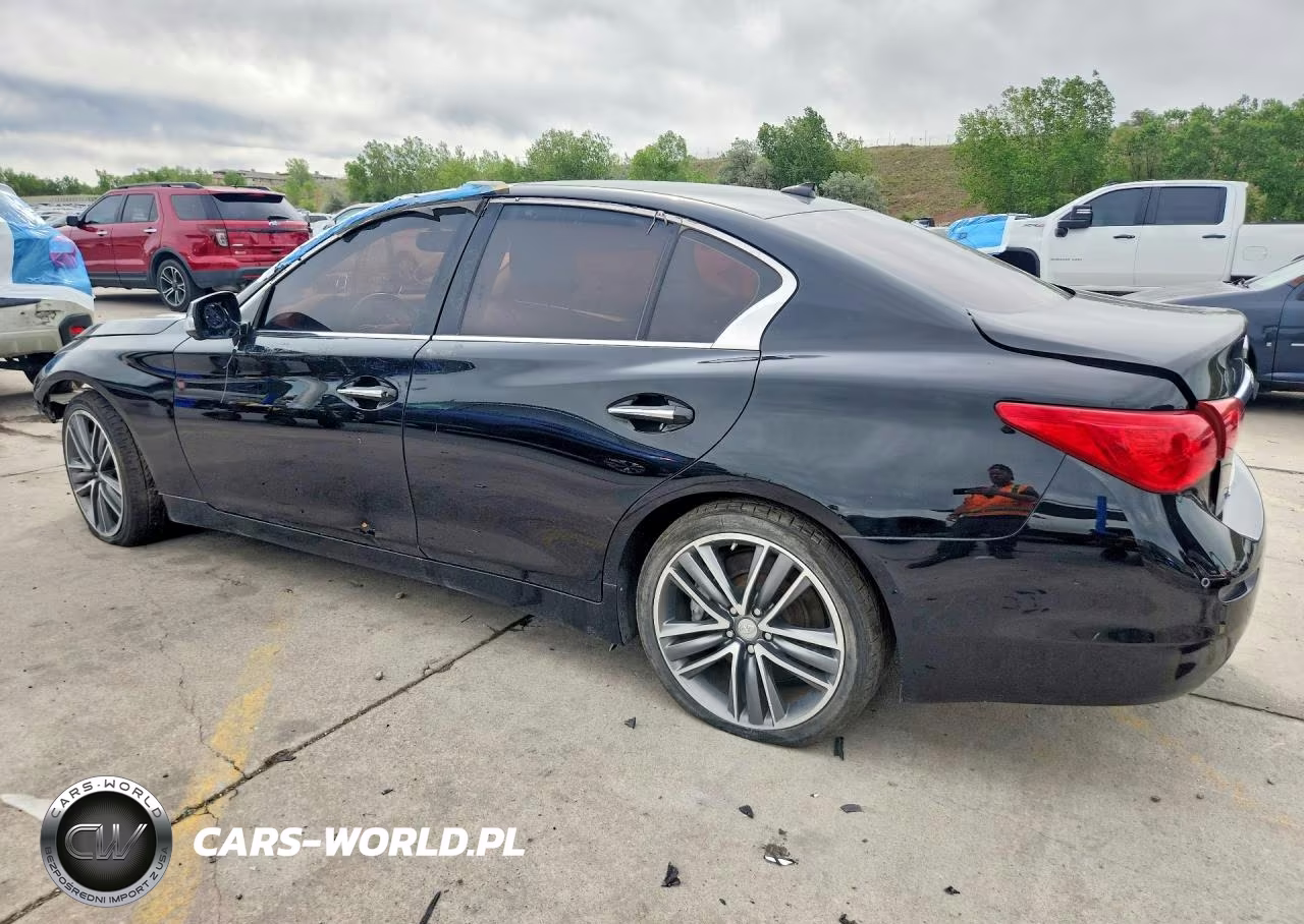 2014 Infiniti Q50 Base VIN:JN1BV7AR7EM700245 - 2