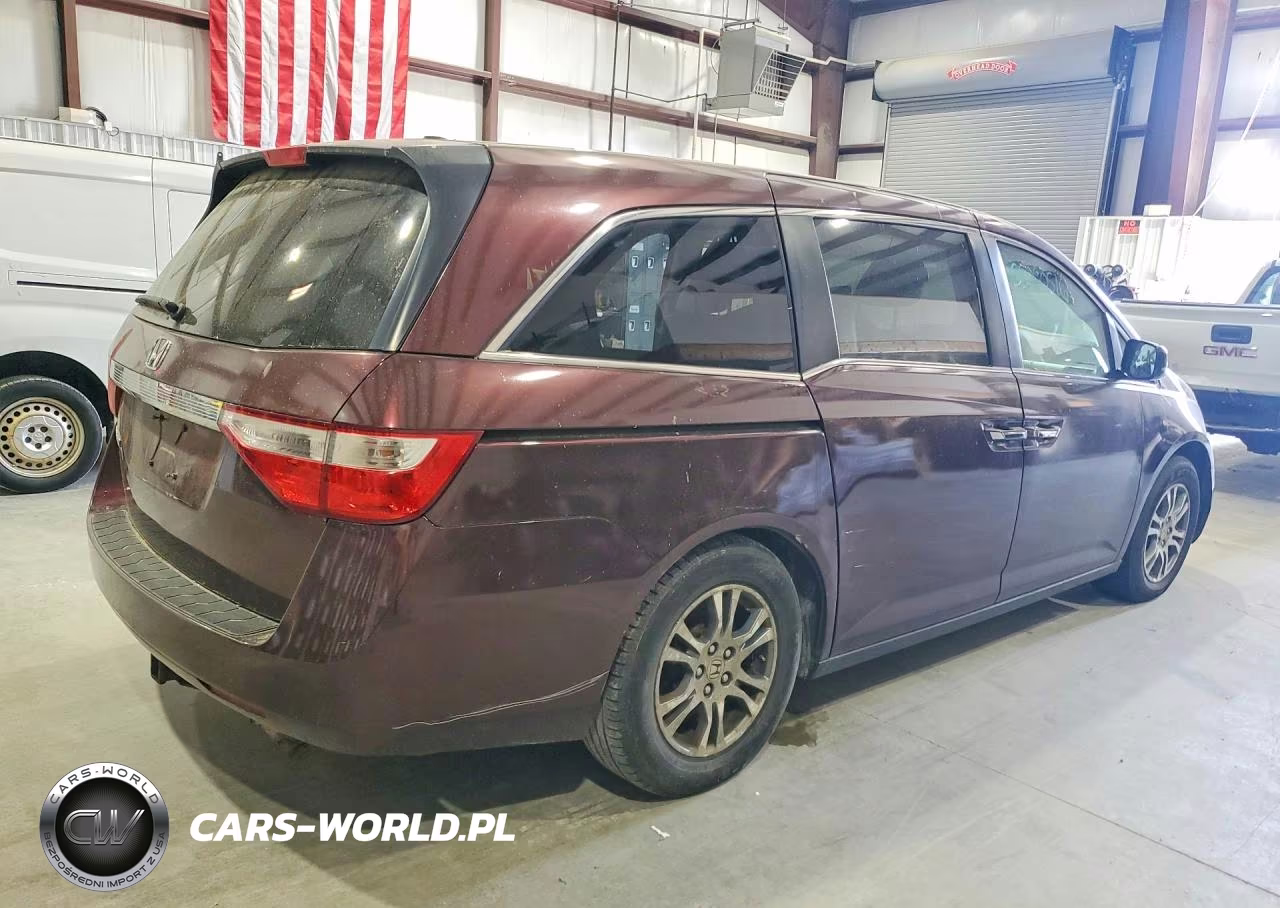 2011 Honda Odyssey Exl VIN:5FNRL5H61BB074634 - 3