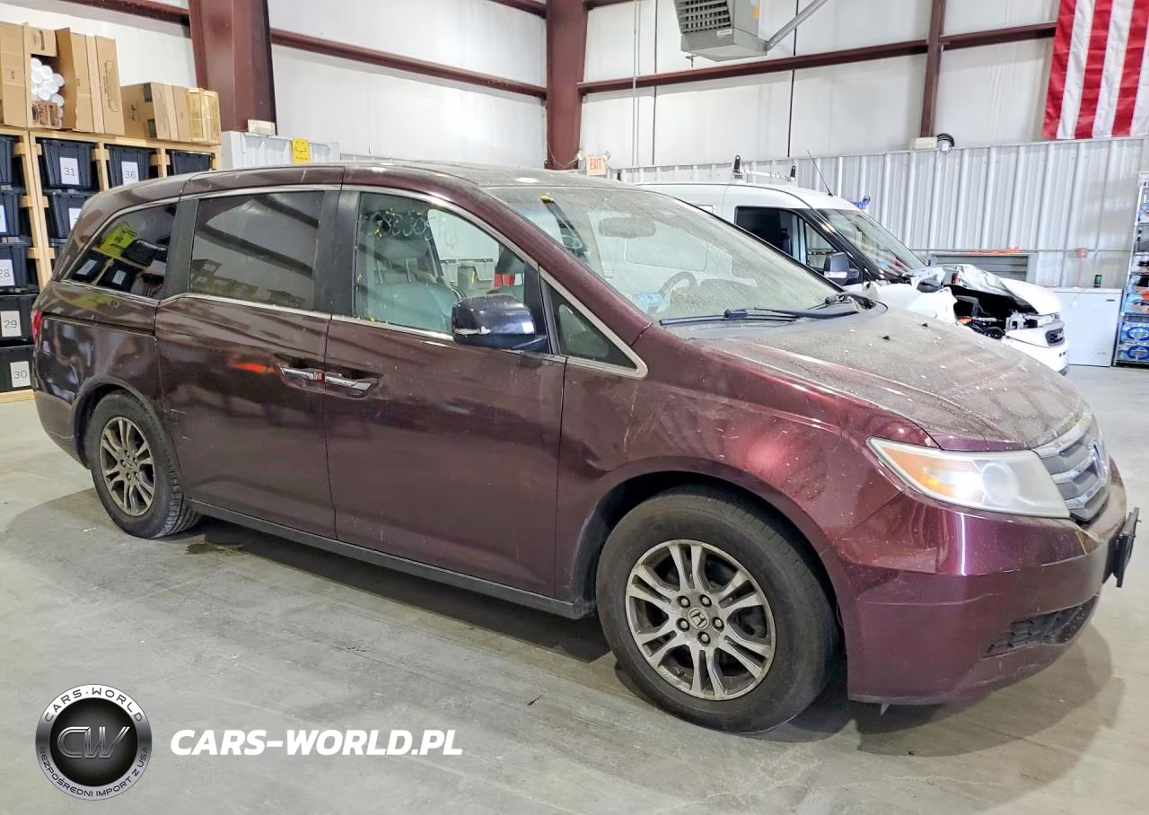 2011 Honda Odyssey Exl VIN:5FNRL5H61BB074634 - 4