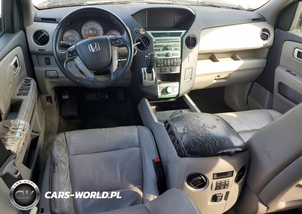 2011 Honda Pilot Exln VIN:5FNYF3H72BB008920 - 8