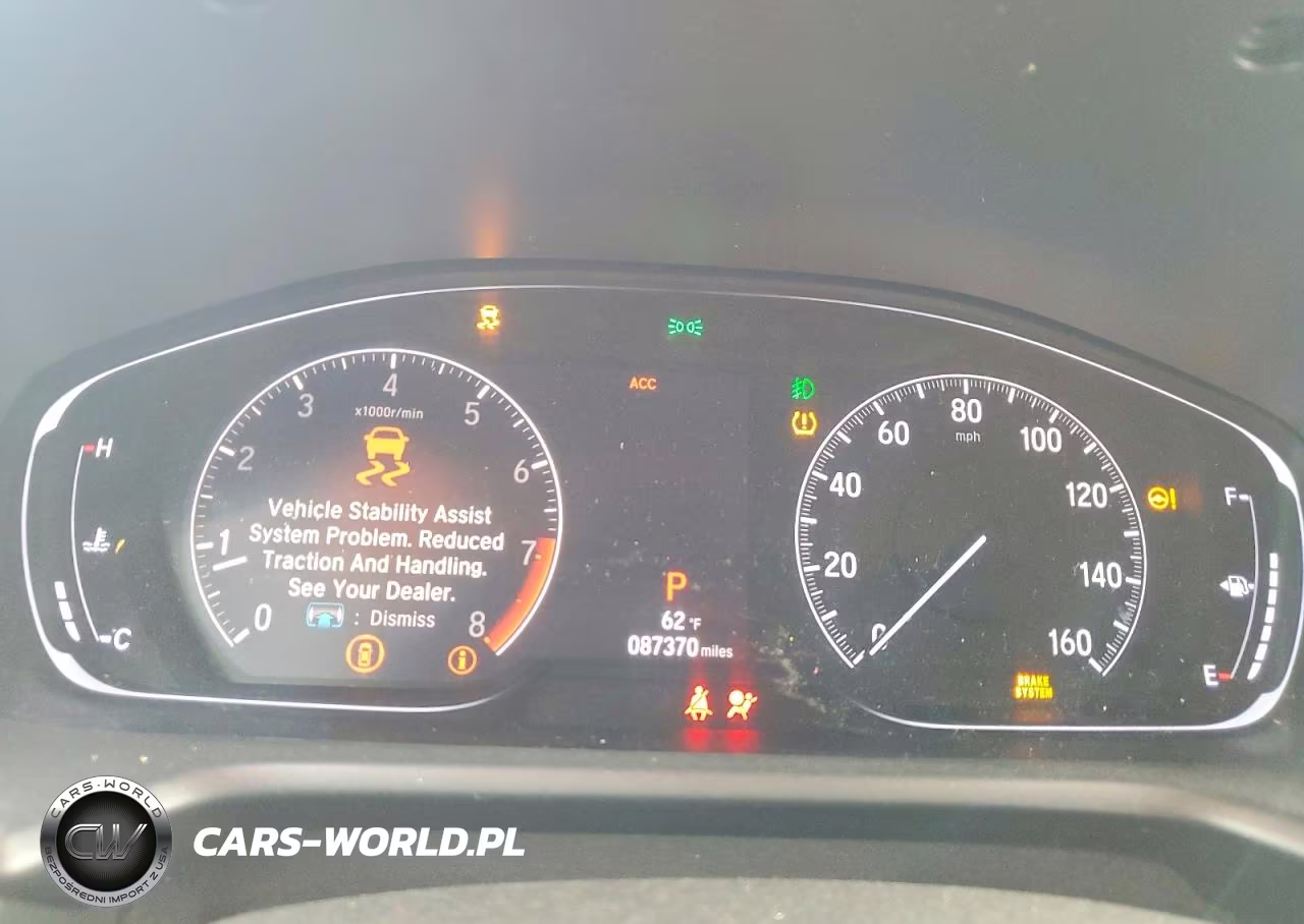 2019 Honda Accord Exl VIN:1HGCV2F5XKA019876 - 9