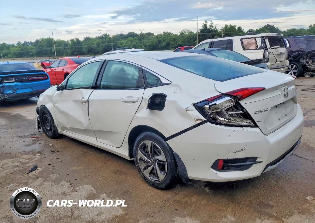 2019 Honda Civic Lx VIN:19XFC2F62KE210943 - 2