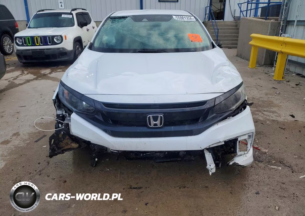 2019 Honda Civic Lx VIN:19XFC2F62KE210943 - 5