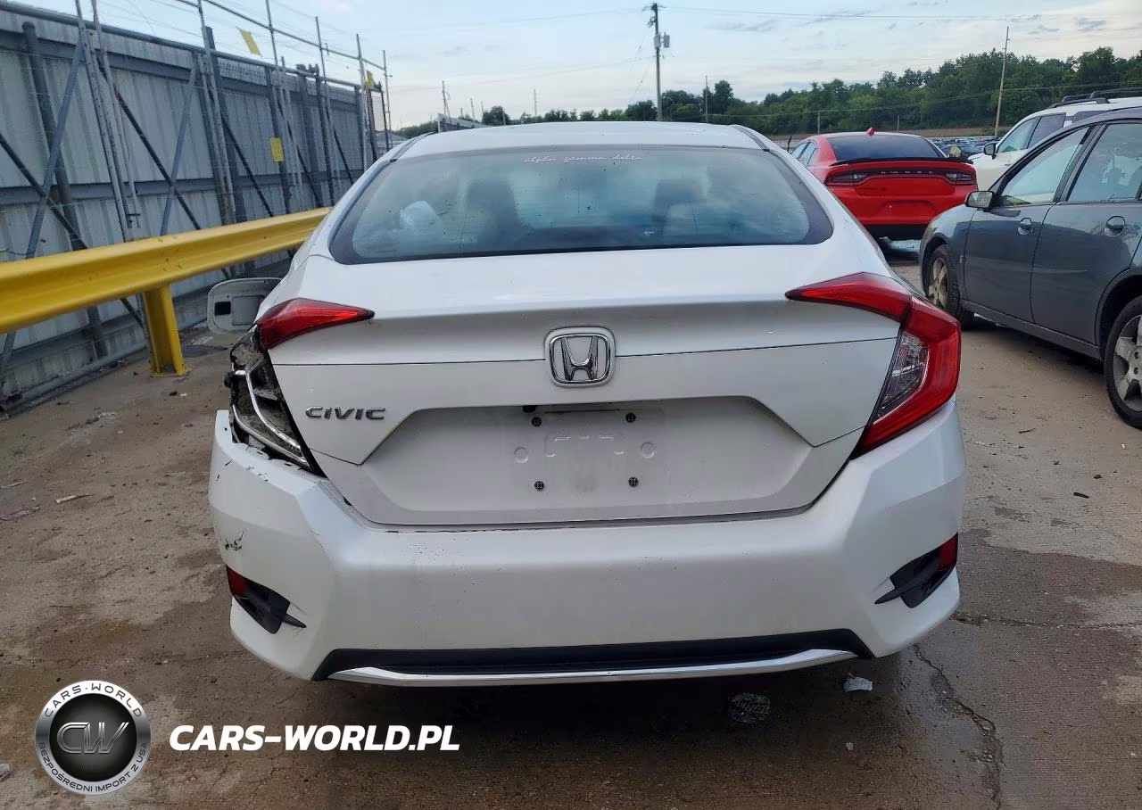 2019 Honda Civic Lx VIN:19XFC2F62KE210943 - 6
