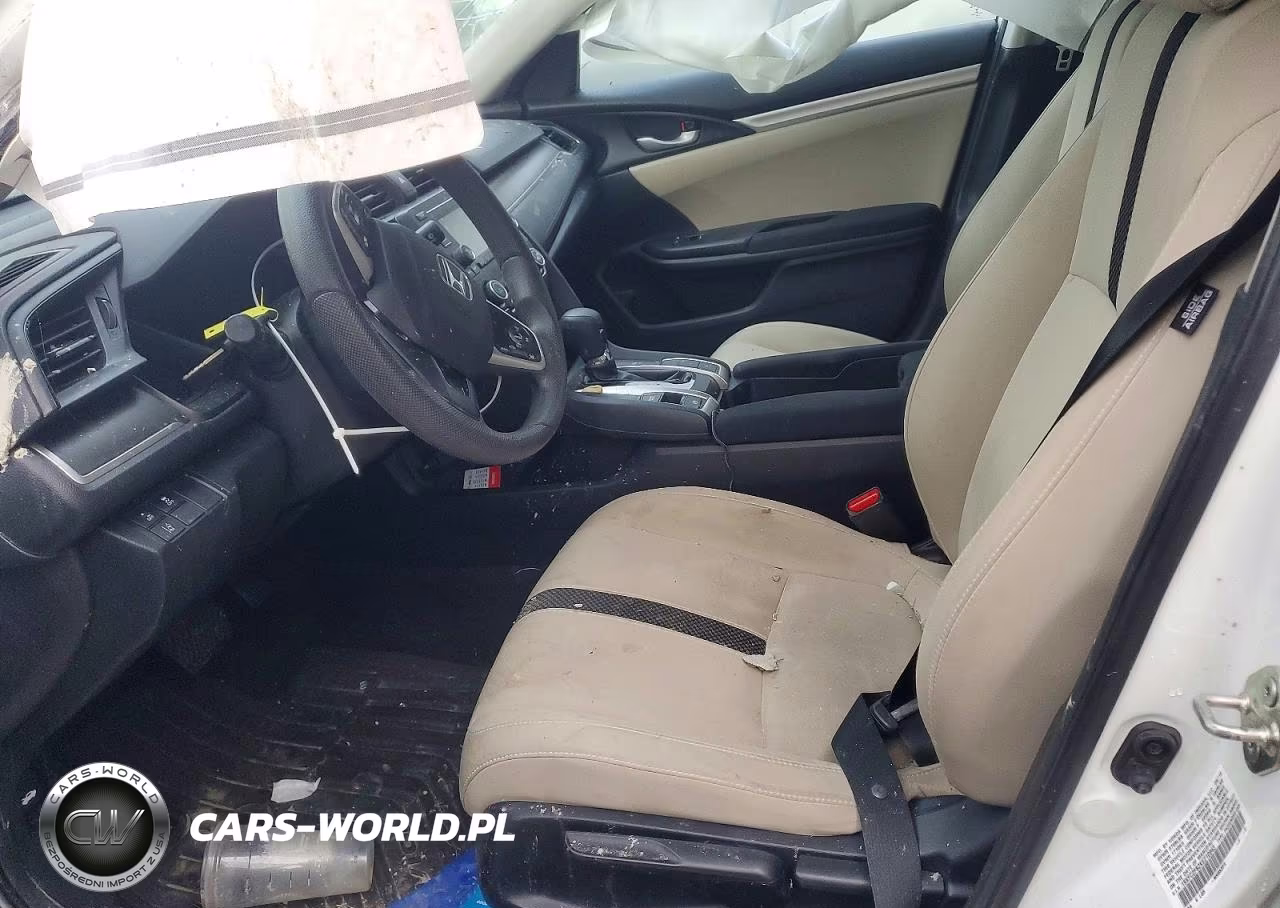 2019 Honda Civic Lx VIN:19XFC2F62KE210943 - 7