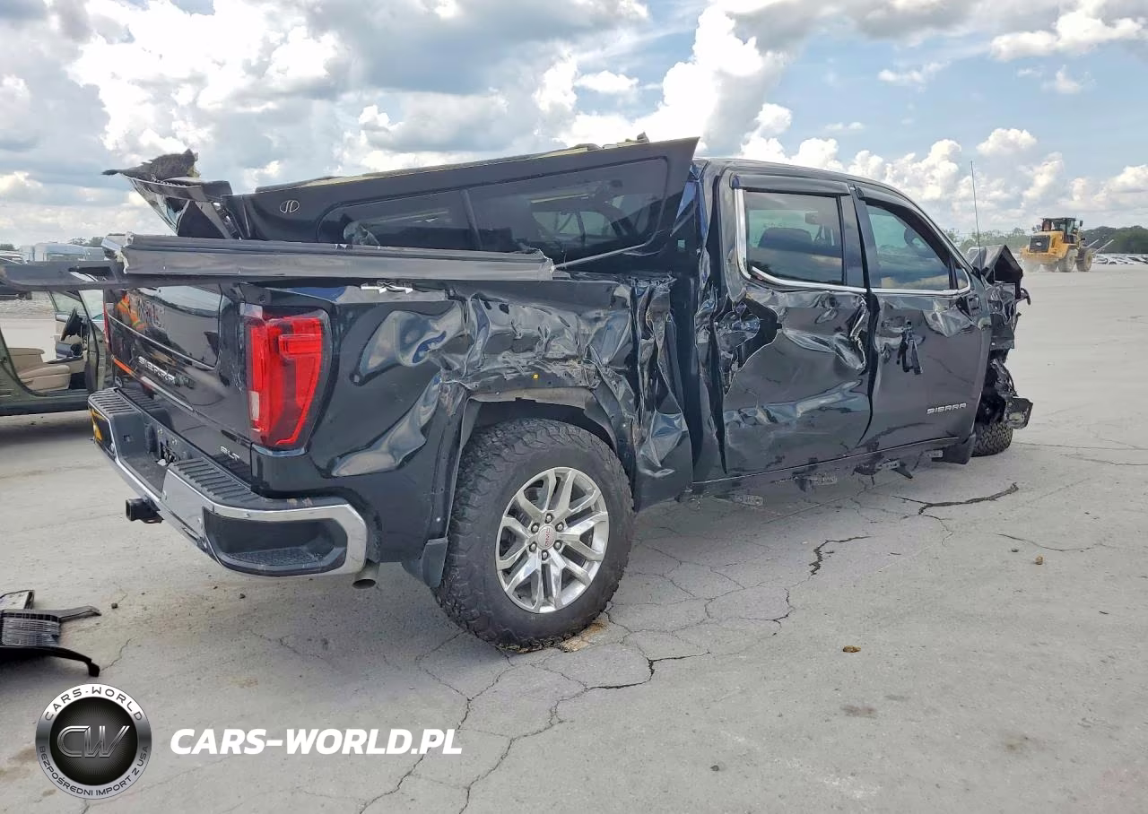 2021 GMC Sierra K1500 Slt VIN:1GTU9DET8MZ219209 - 3