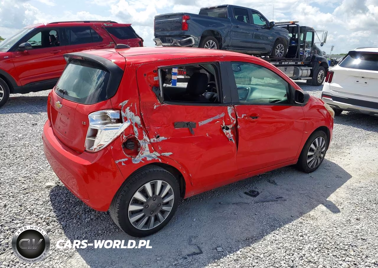 2016 Chevrolet Spark Ls VIN:KL8CB6SA4GC585666 - 3
