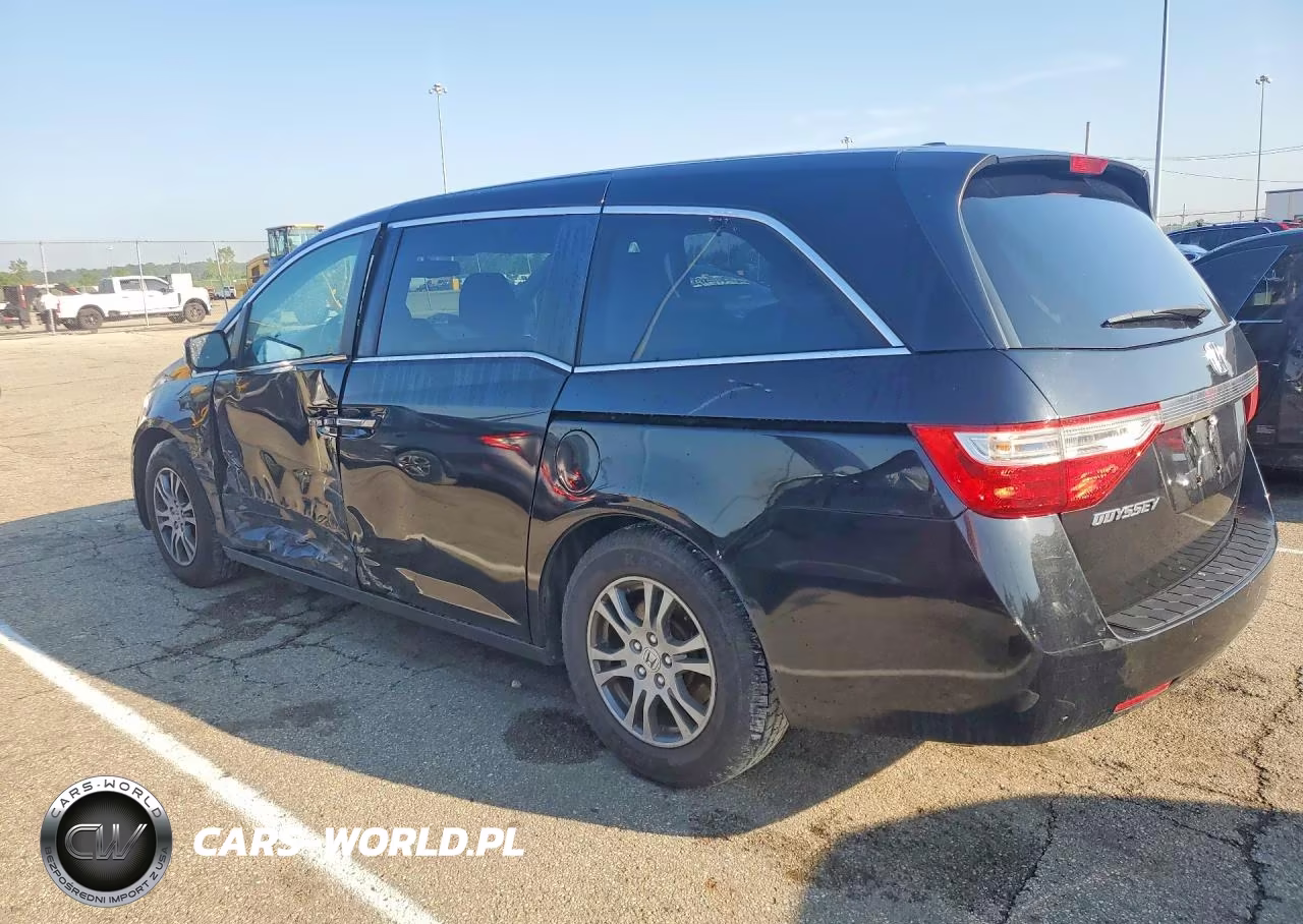2013 Honda Odyssey Exl VIN:5FNRL5H66DB056973 - 2