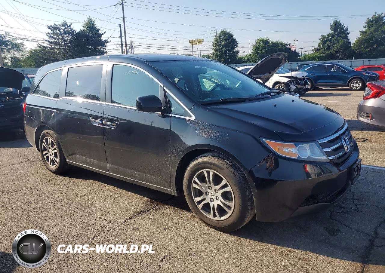 2013 Honda Odyssey Exl VIN:5FNRL5H66DB056973 - 4