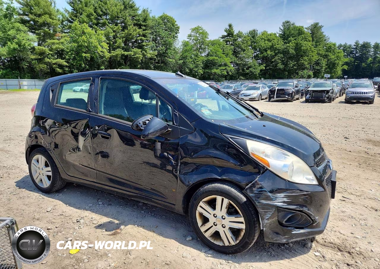 2013 Chevrolet Spark Ls VIN:KL8CB6S96DC518536 - 4