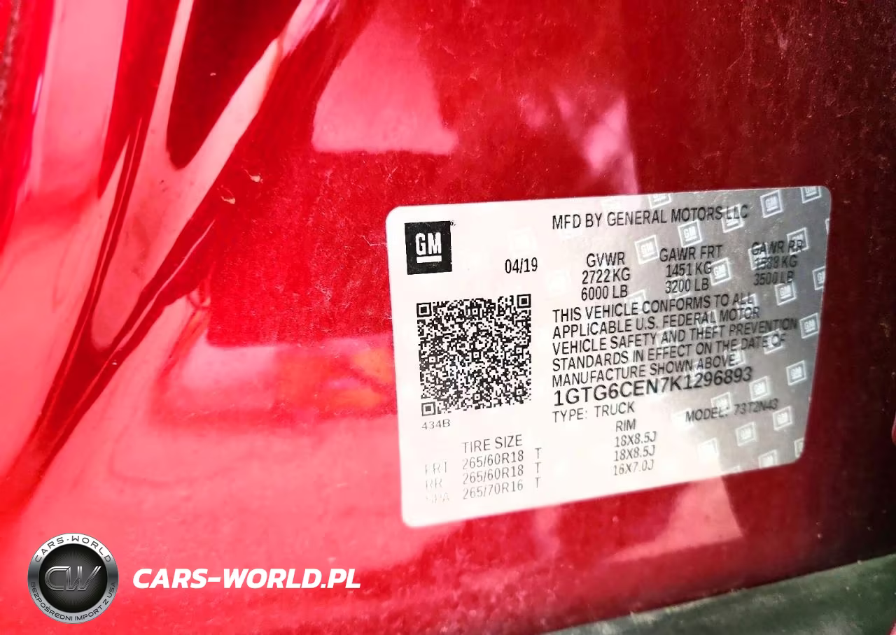 2019 GMC Canyon Sle VIN:1GTG6CEN7K1296893 - 13