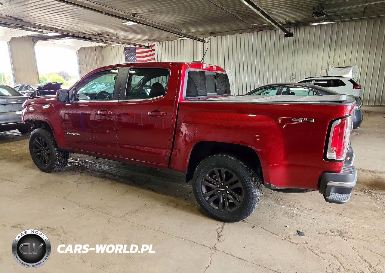 2019 GMC Canyon Sle VIN:1GTG6CEN7K1296893 - 2
