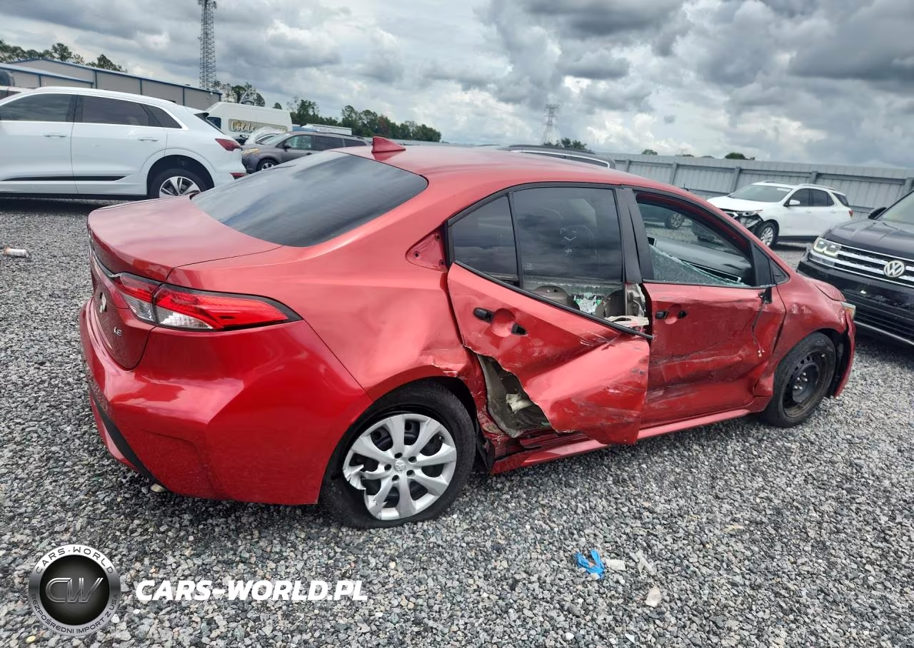 2020 Toyota Corolla Le VIN:5YFEPRAEXLP070468 - 3