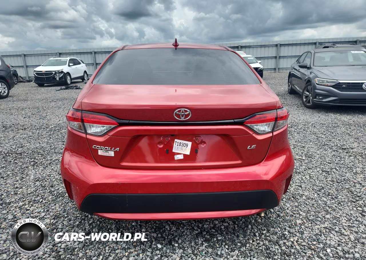 2020 Toyota Corolla Le VIN:5YFEPRAEXLP070468 - 6