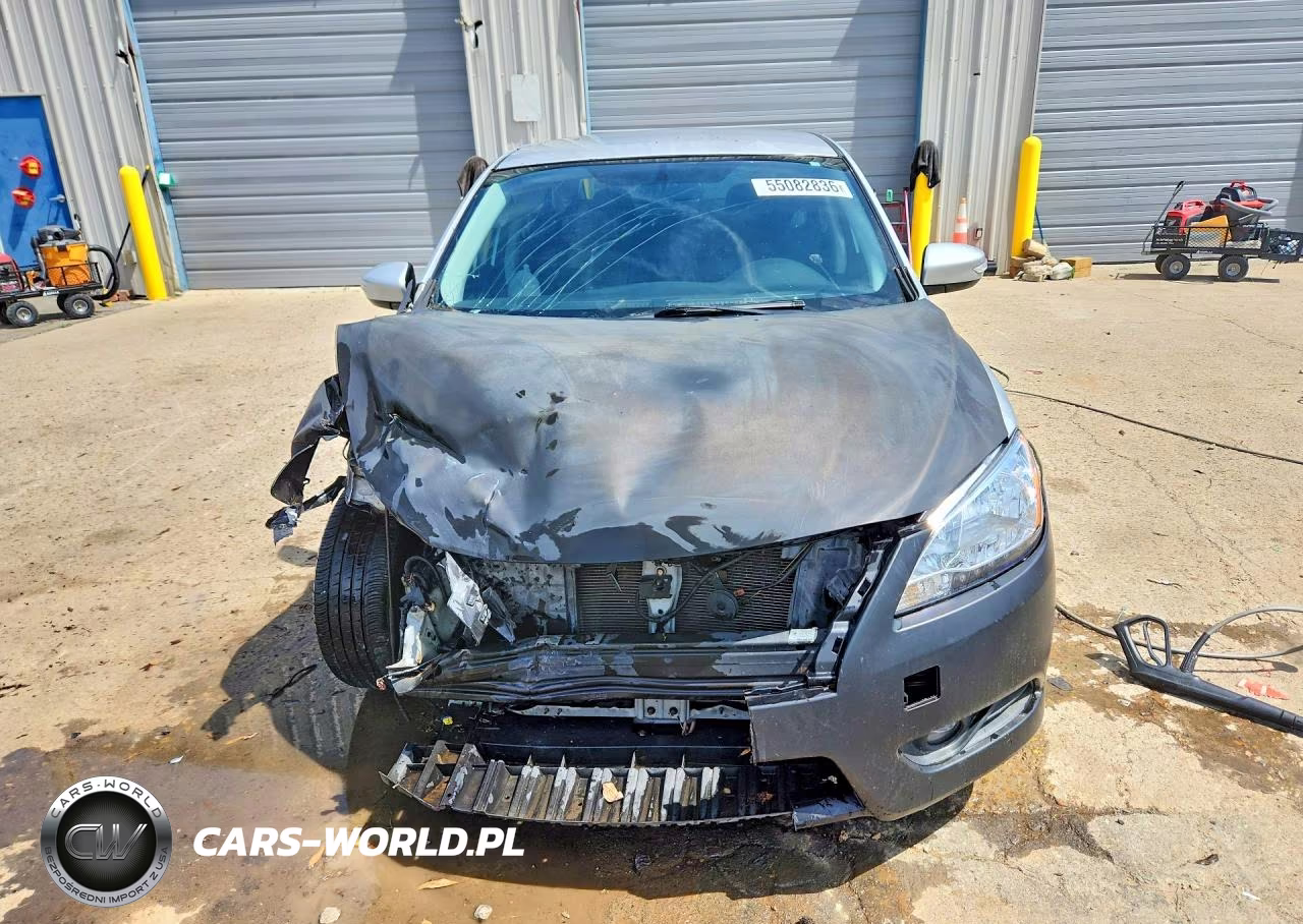 2013 Nissan Sentra S VIN:3N1AB7APXDL694128 - 5