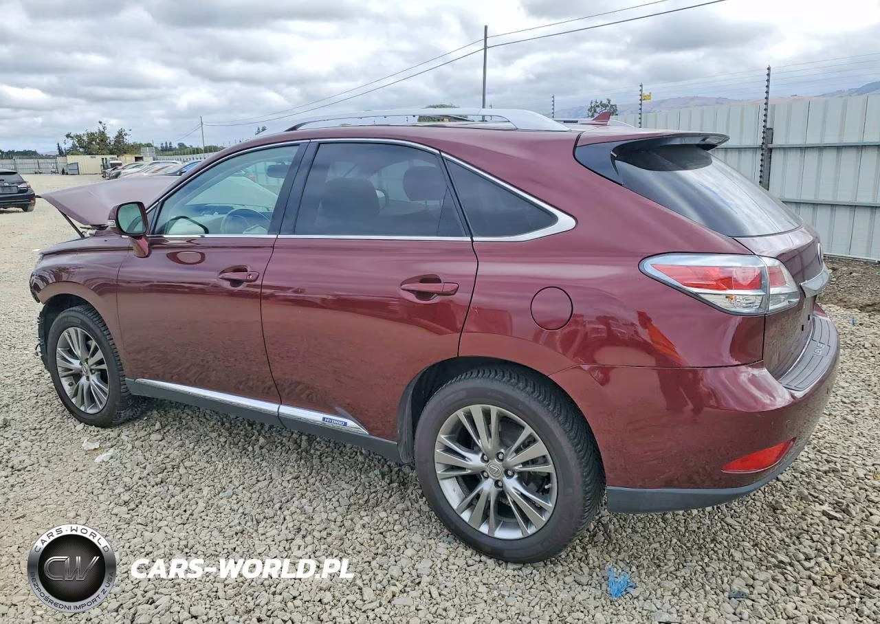2013 Lexus Rx 450H VIN:JTJBC1BA4D2053688 - 2