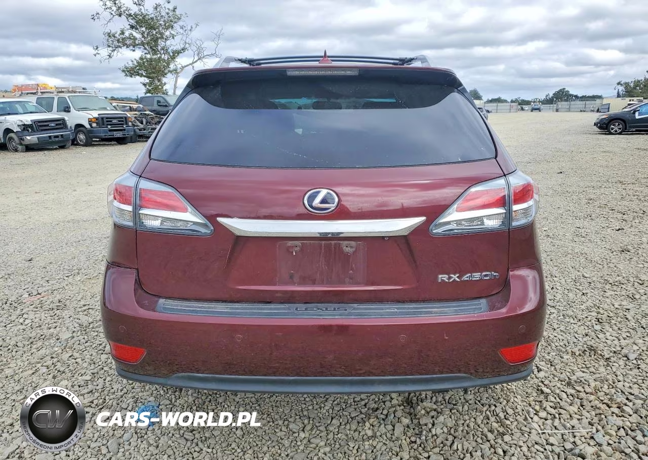 2013 Lexus Rx 450H VIN:JTJBC1BA4D2053688 - 6