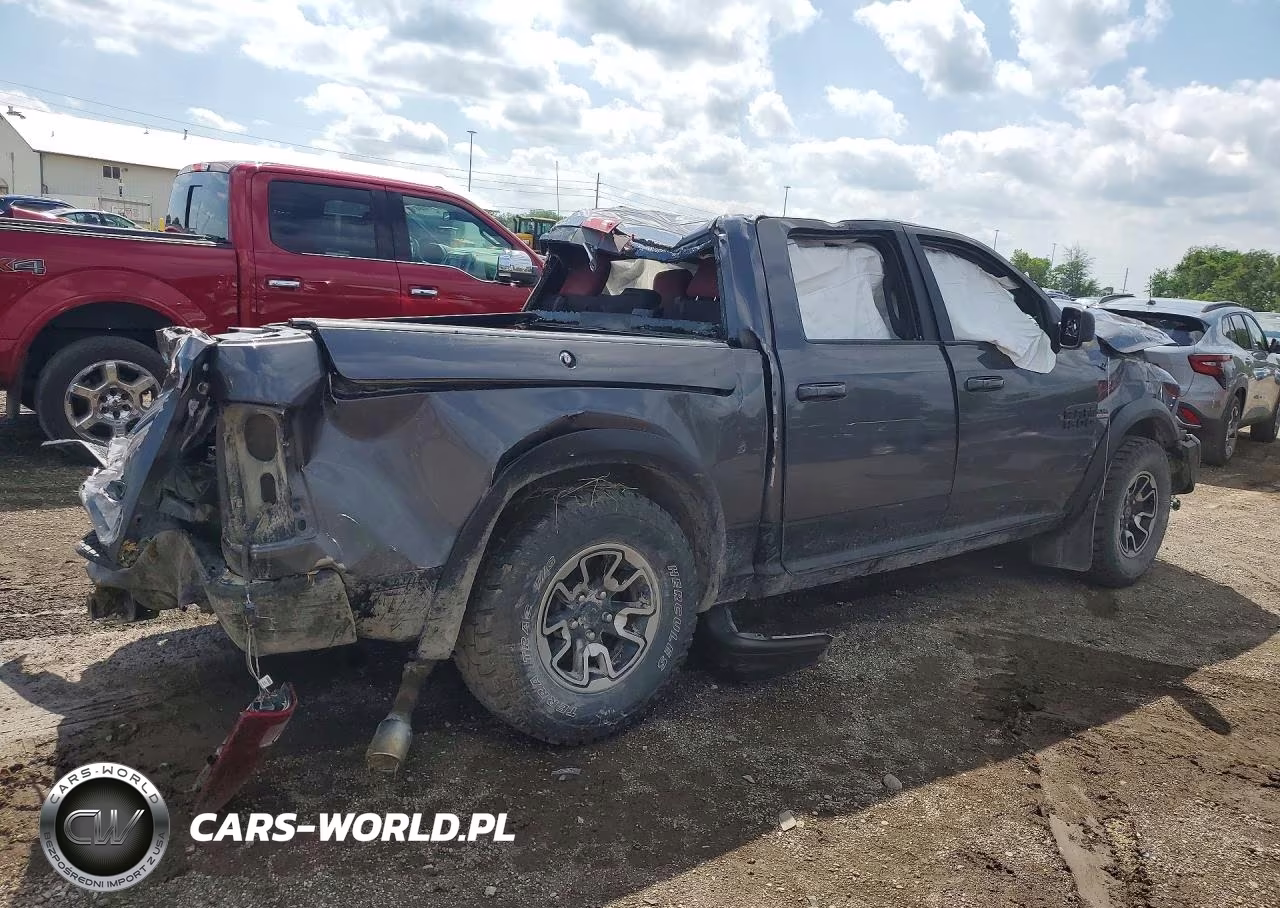 2017 Ram 1500 Rebel VIN:1C6RR7YT0HS810806 - 3