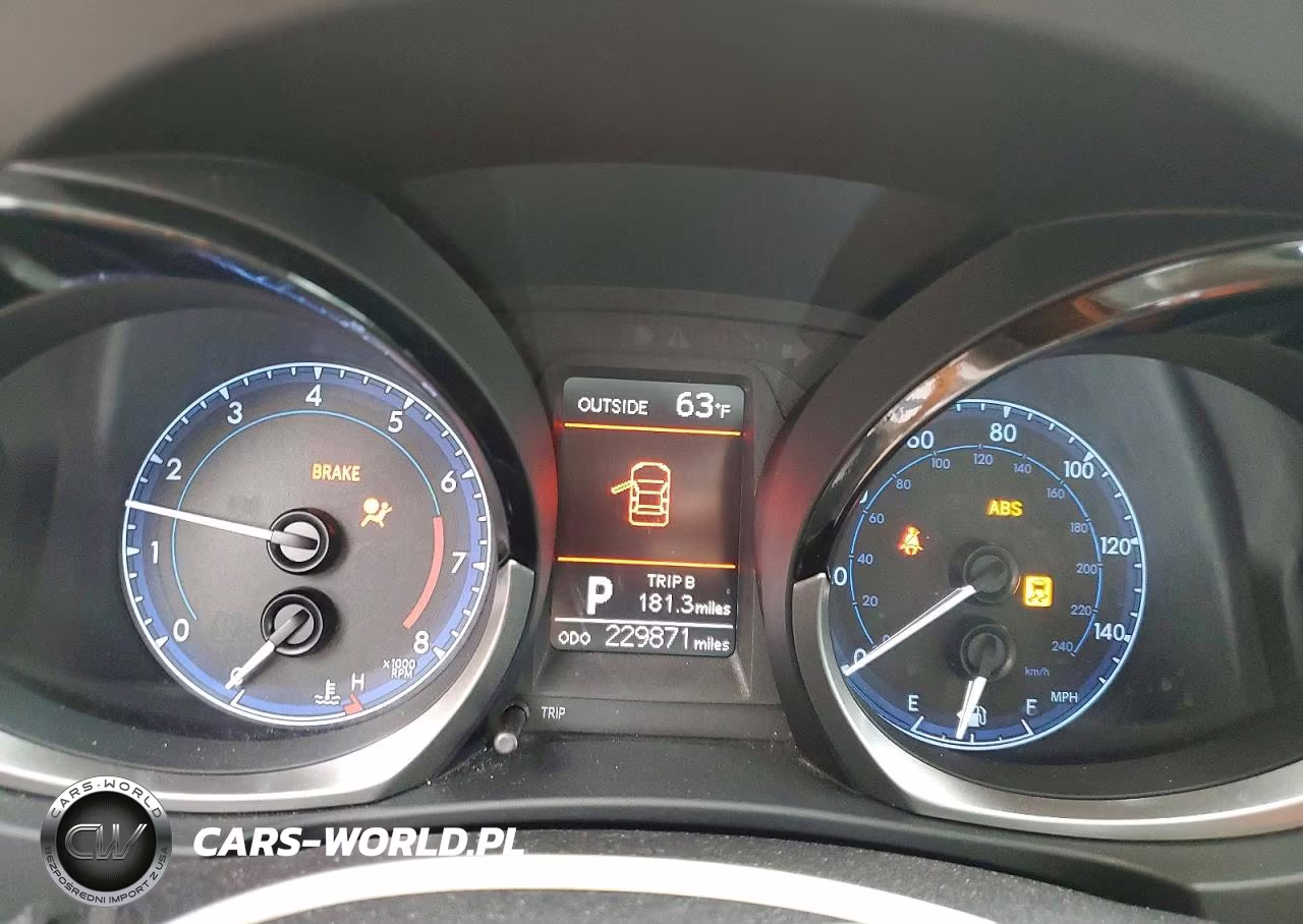 2015 Toyota Corolla S Plus VIN:2T1BURHE4FC298195 - 9