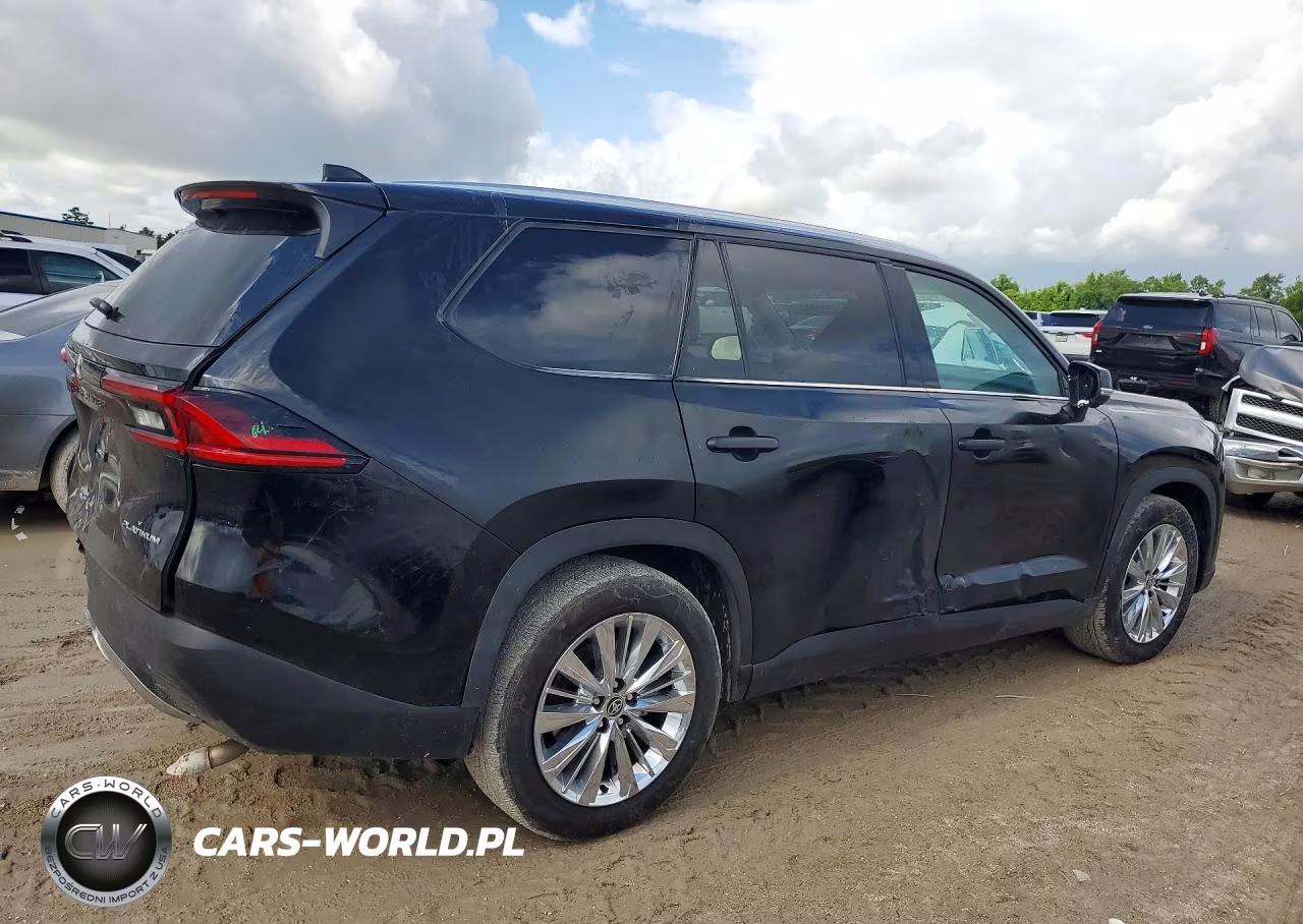 2025 Toyota Grand Highlander Platinum VIN:5TDAAAB52SS104067 - 3
