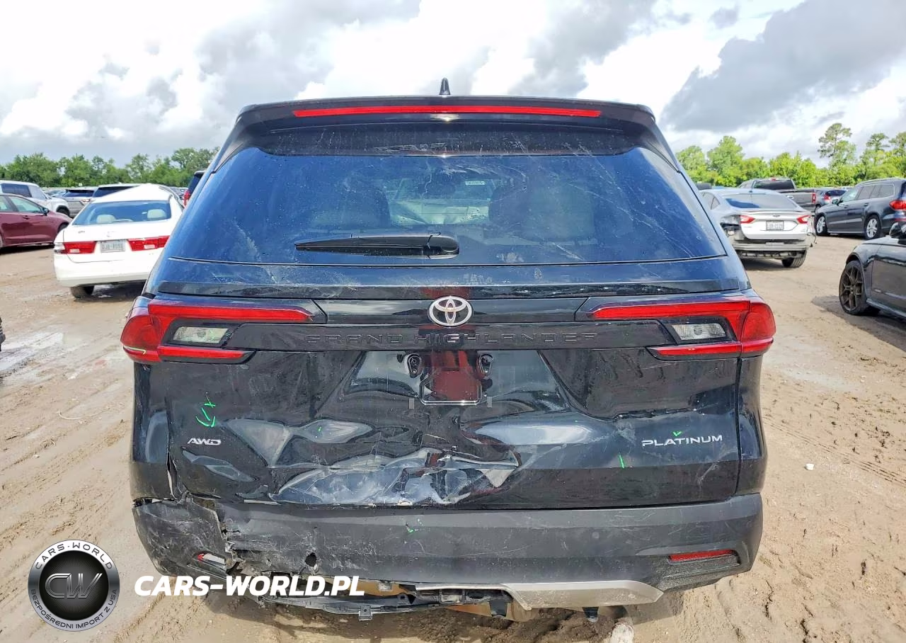 2025 Toyota Grand Highlander Platinum VIN:5TDAAAB52SS104067 - 6