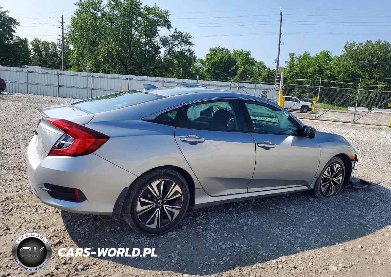2017 Honda Civic Exl VIN:19XFC1F71HE027903 - 3
