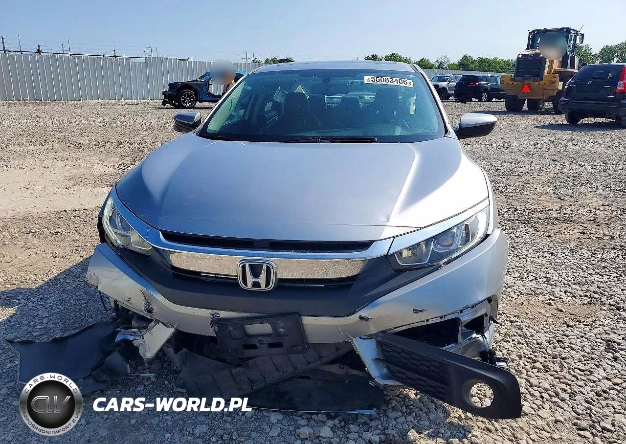 2017 Honda Civic Exl VIN:19XFC1F71HE027903 - 5